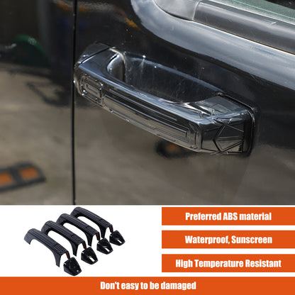 Mecha Glossy Piano Black Exterior Door Handle Cover for Hummer H3 2005-09 14