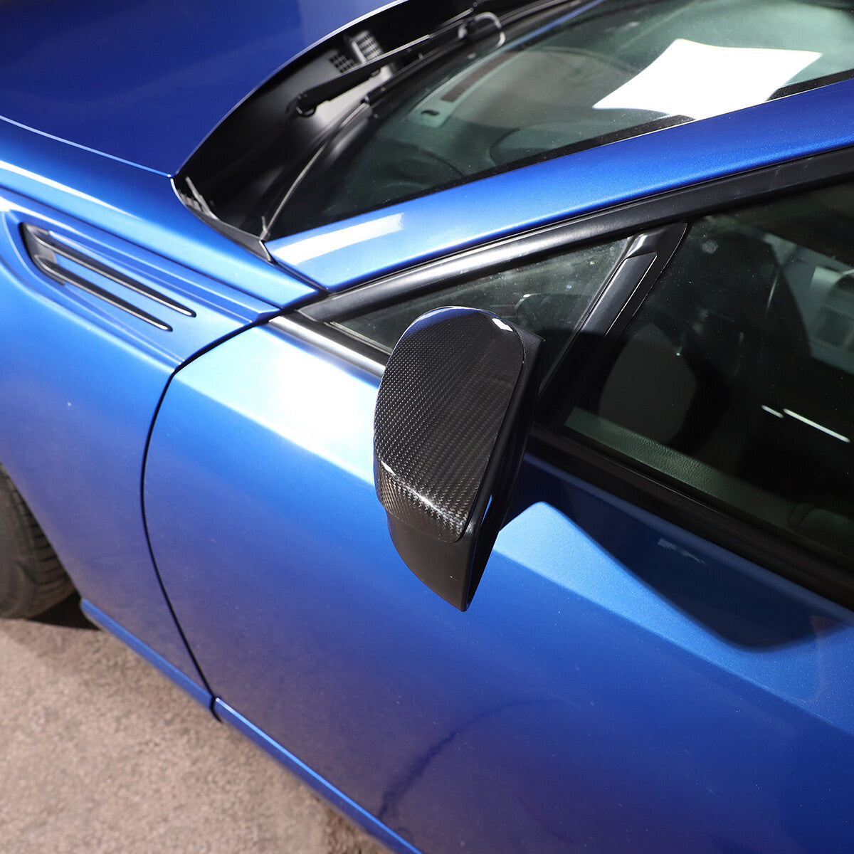 Real Carbon Fiber Side Mirror Cover Cap For 2013-20 Subaru BRZ Scion FR-S GT86 7