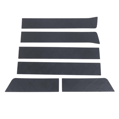 Black Alloy Car Body Door Side Molding Trim For Toyota FJ Cruiser 2007-21 20