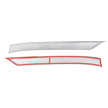 Yellow Carbon Fiber Front Window A Pillar Layover Trim For C8 Corvette 20-26 15