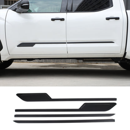 Matte Black Door Side Body Molding Cover Trim For 2022-2025 Toyota Tundra US 7