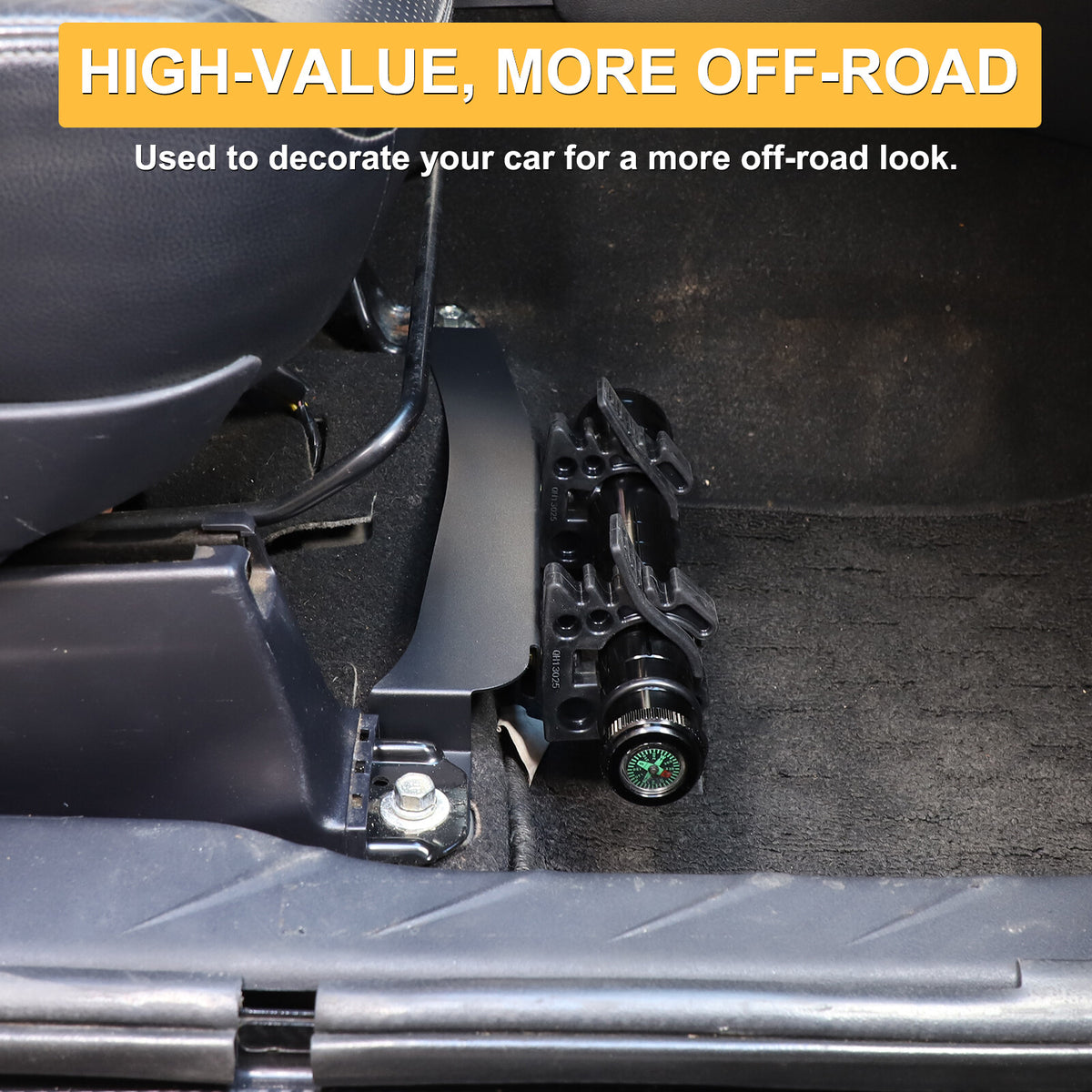 Passanger Seat Flashlight Holder Bracket For Mitsubishi Outlander Sport 11-18 6