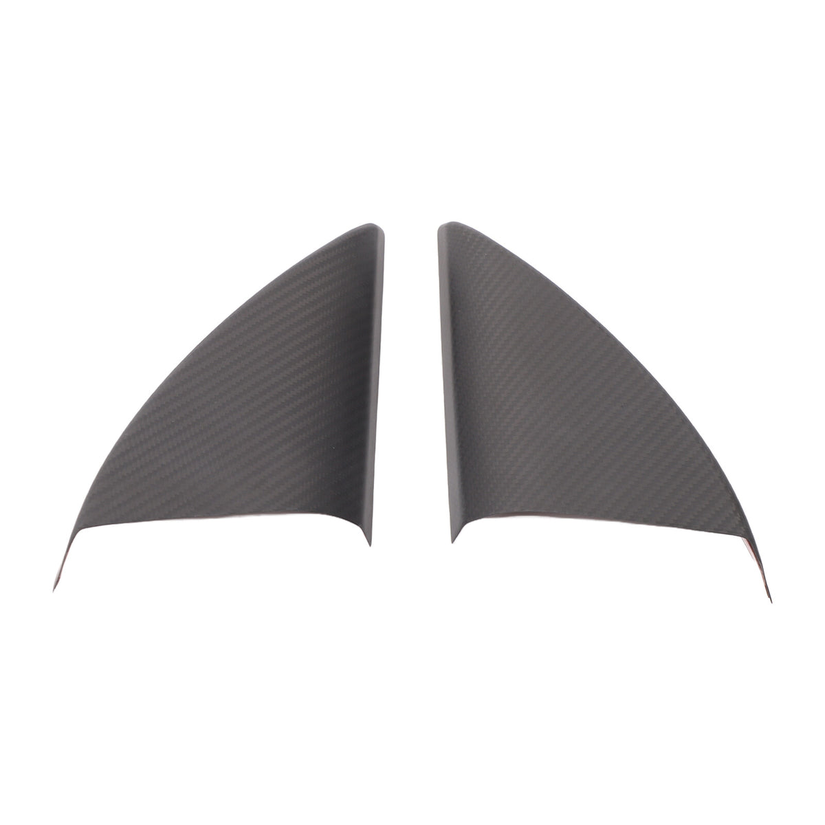 Matte Real Carbon Fiber Inner A-pillar Cover Trim For Lamborghini URUS 2018-2023 7