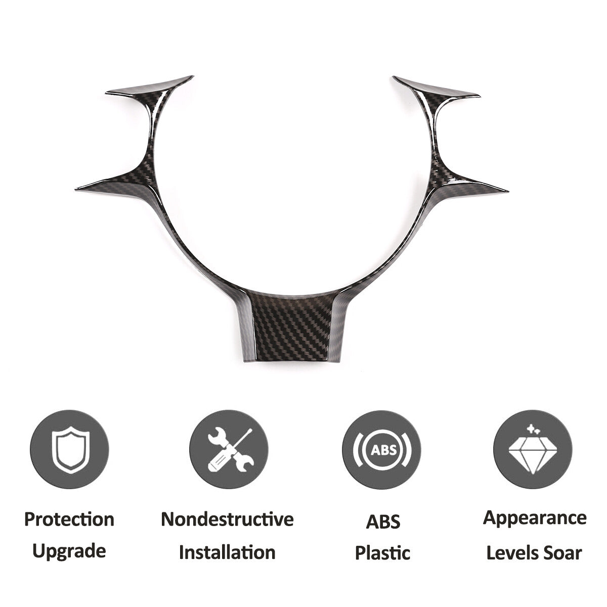 ABS Carbon Fiber Interior Center Console Trim Set For GR86/BRZ 2022-2024 US - Variants 11-15 52