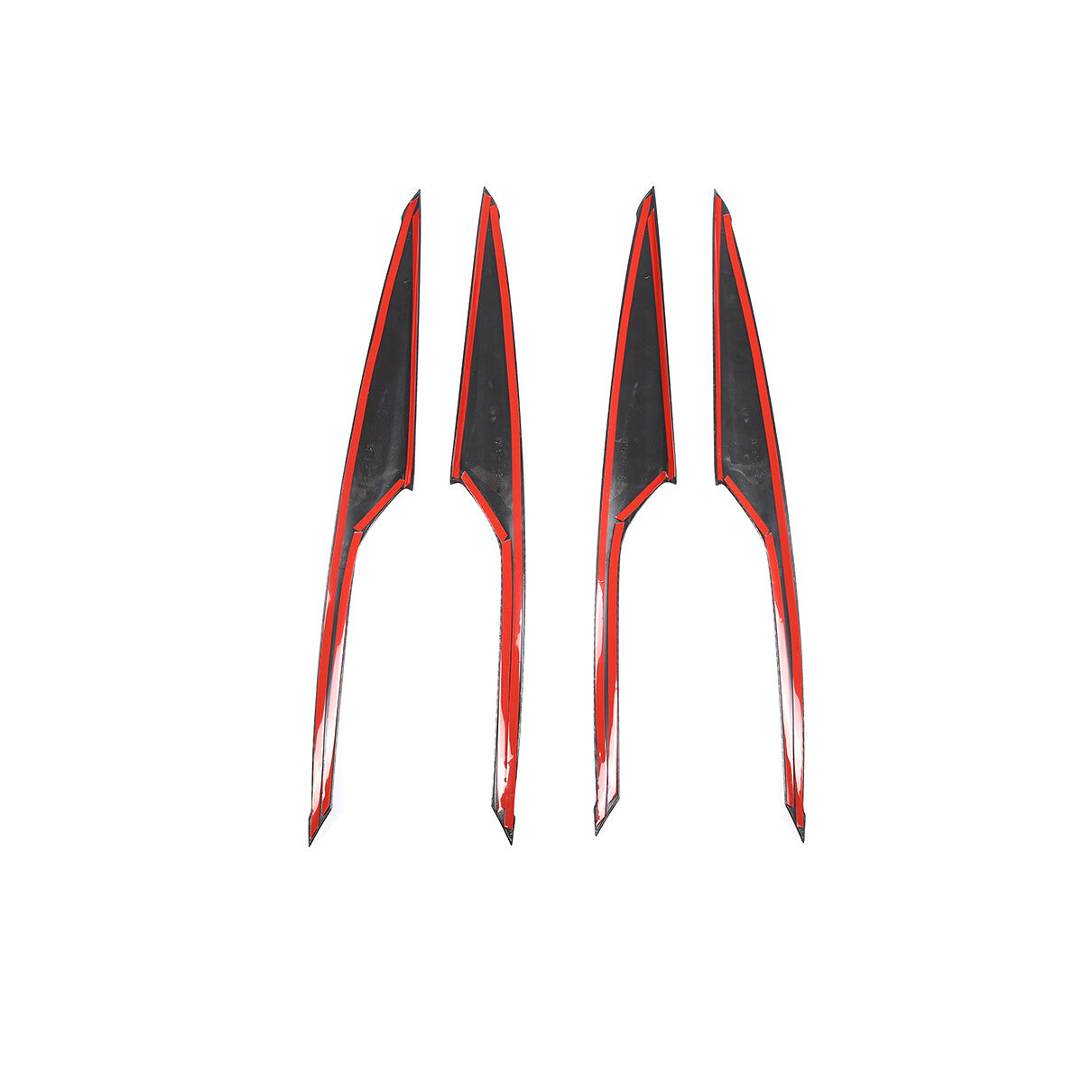 Inner Door Trim For BMW X3 G01 2018-2024 Carbon Fiber Decorate Panel Strip Cover 7