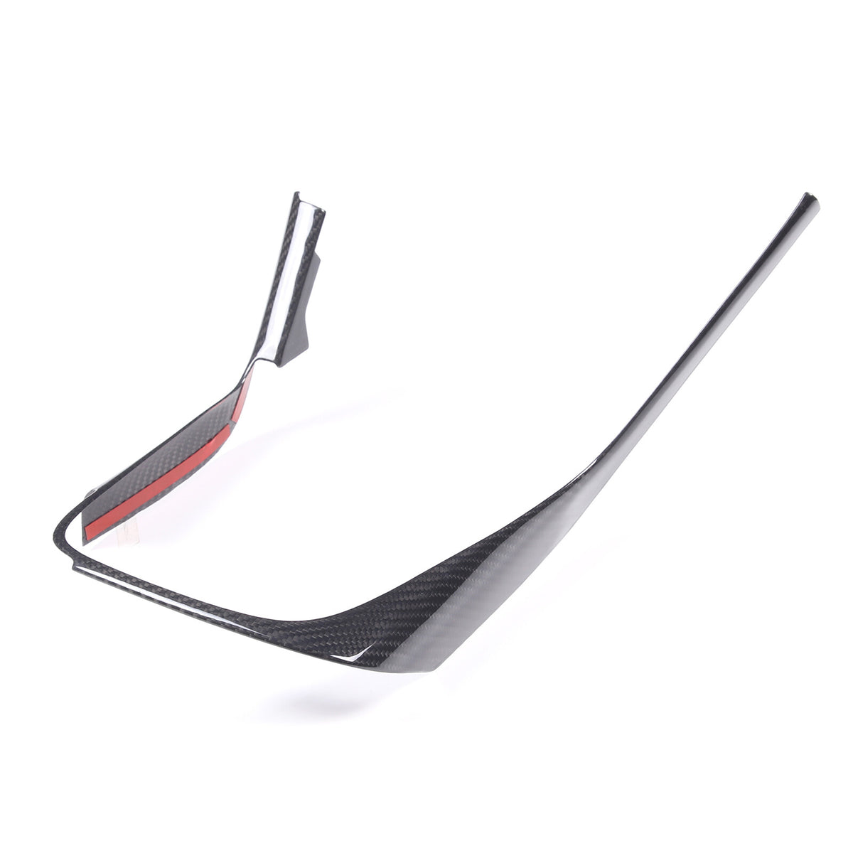 Real Carbon Fiber Center Shifter Side Bezel Frame Trim For Subaru BRZ 2022+ 5