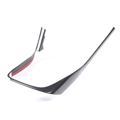 Real Carbon Fiber Center Shifter Side Bezel Frame Trim For Subaru BRZ 2022+ 5