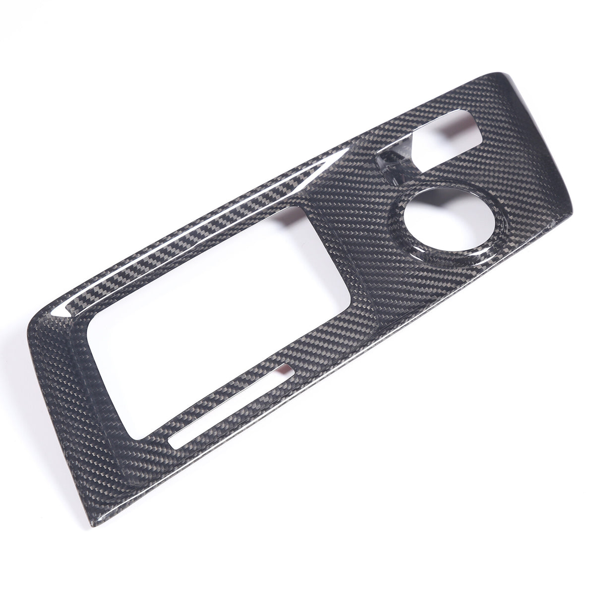 Real Carbon Fiber Car Console Gear Shift Panel Trim For Corvette C7 2014-19 9