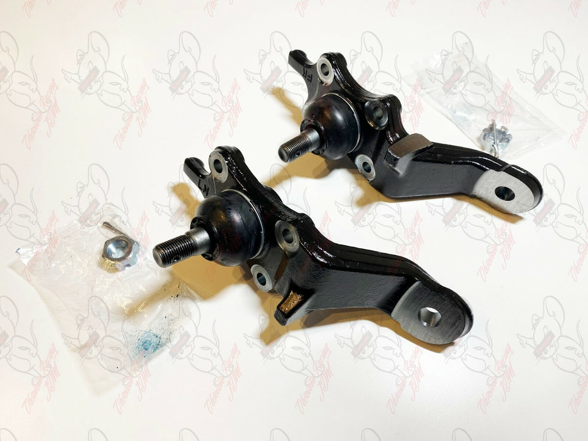 TOYOTA OEM Front LH & RH Lower Ball Joints & Bolt 8Qty Set For LandCruiser 5