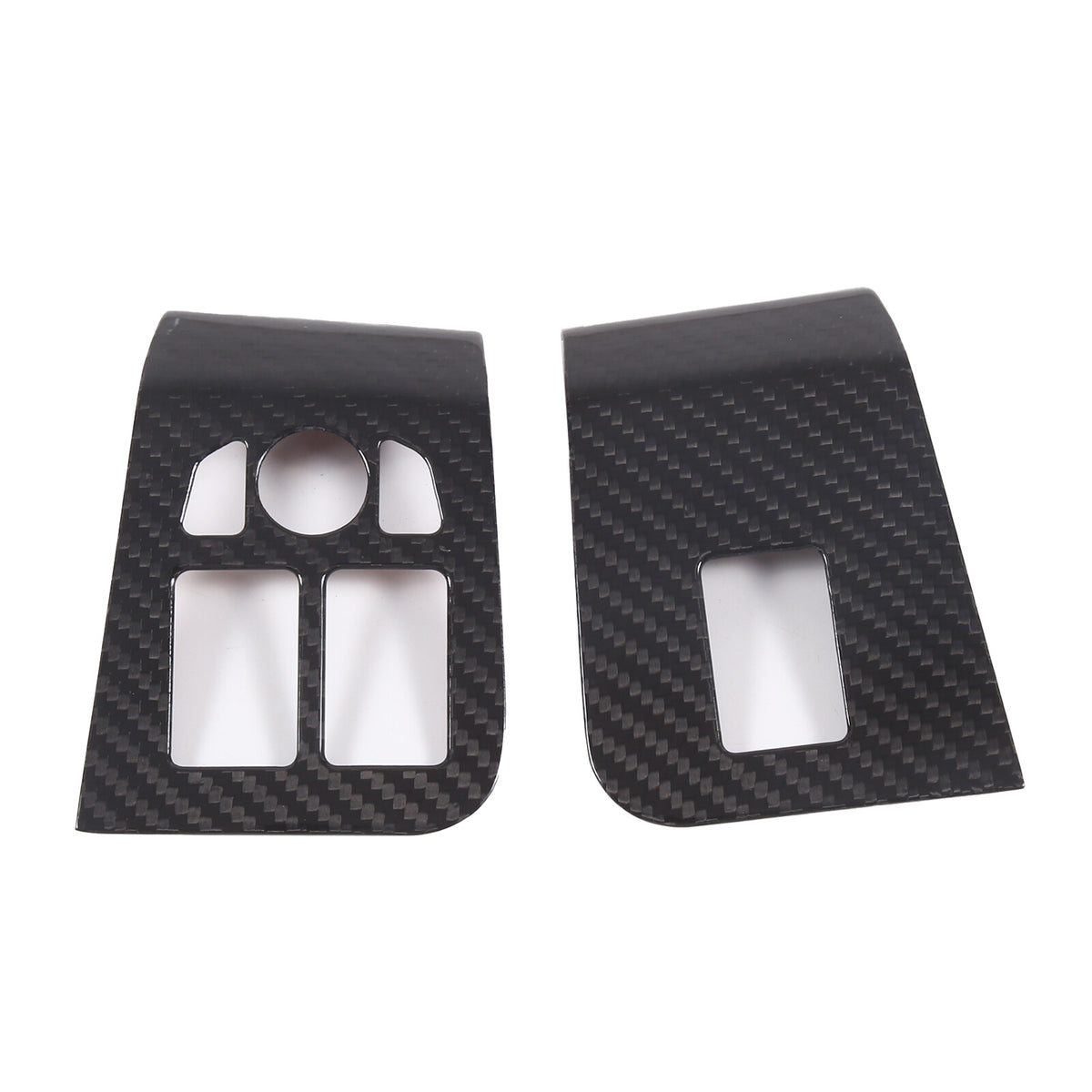 Real Carbon Fiber Interior Center Trim Cover Set Kit For Jaguar F-TYPE 2013-24 13
