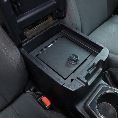 For Toyota Tacoma 2016-2023 Black Center Console Gun Safe Storage Box Vault 18