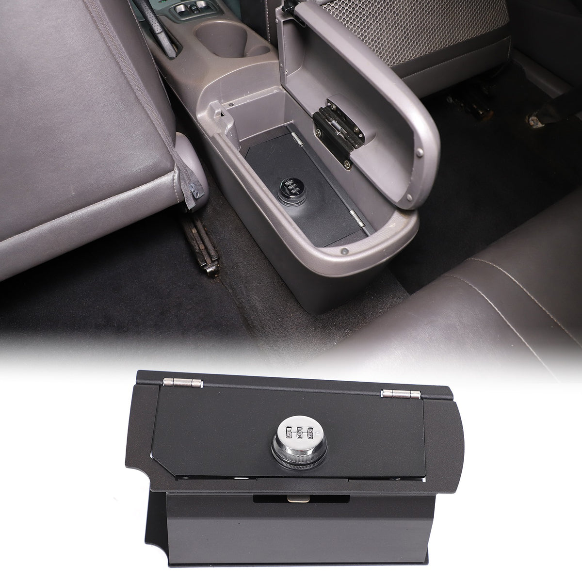 Console Safe Box Armrest Lock Storage Organizer For Toyota Celica 1999-2005 6
