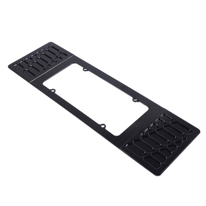 Black Aluminum alloy Rear License Plate Frame Trim For Corvette C6 2005-13 US 10