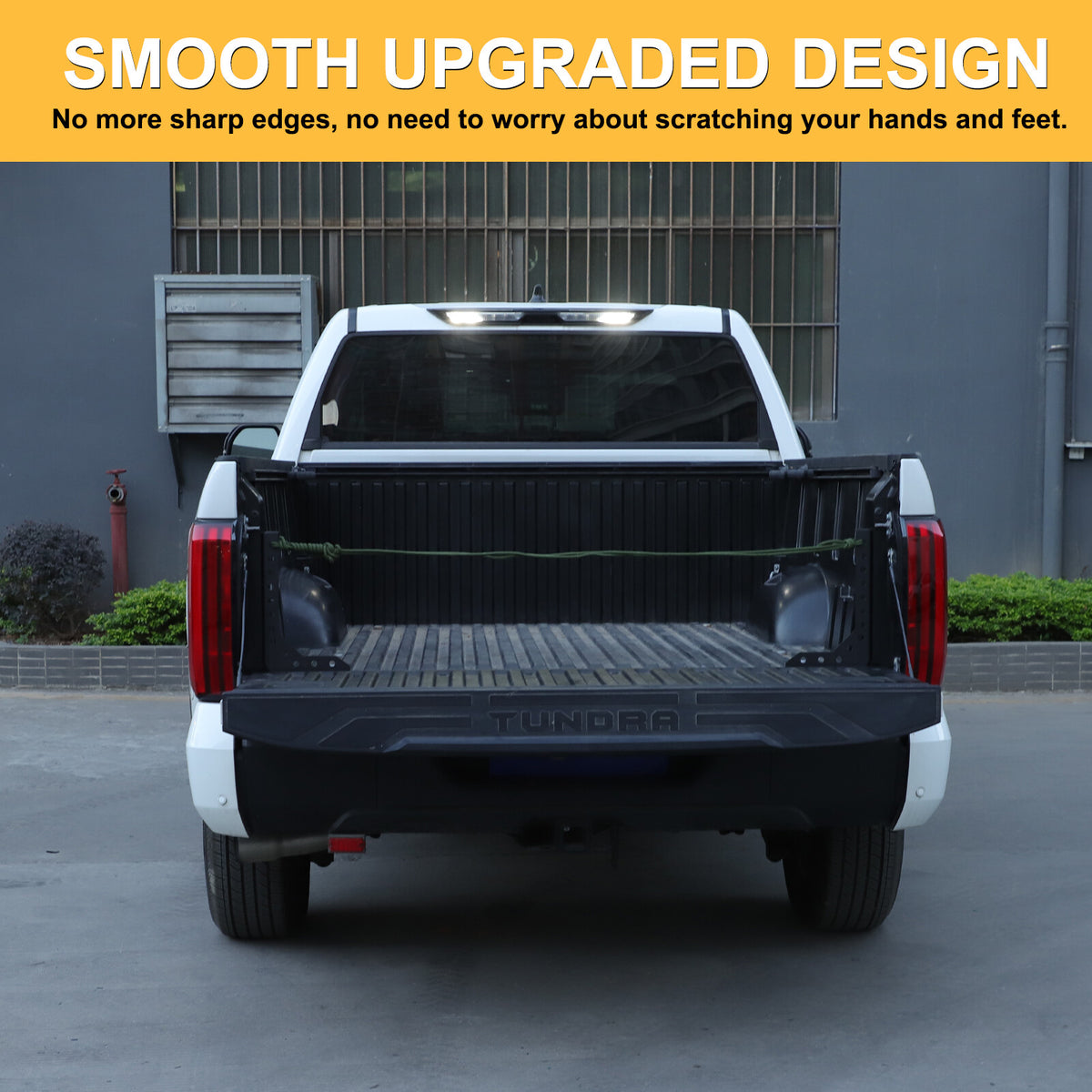 Rear Bumper Mounting Cargo Carrier Box Support Bracket For Toyota Tundra 22-26 6
