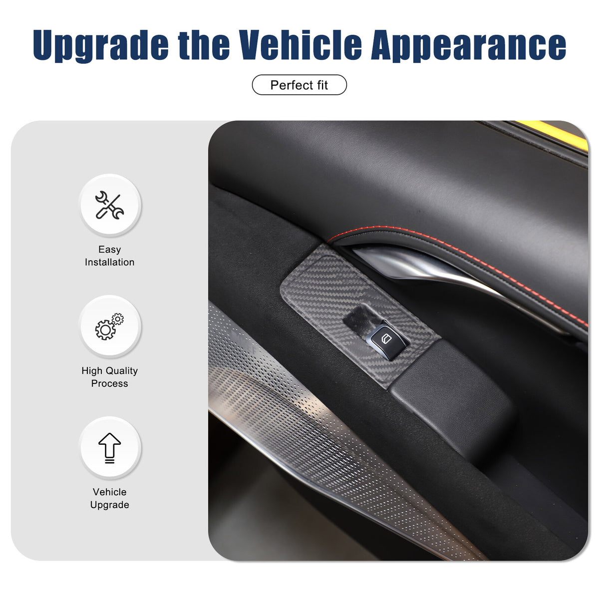 Matte Dry Real Carbon Fiber Full Interior Set Trim Kit For Lotus Emira 2021-25 - Variants 1-5 8