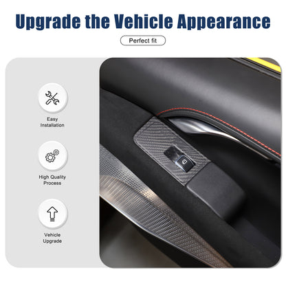 Matte Dry Real Carbon Fiber Full Interior Set Trim Kit For Lotus Emira 2021-25 - Variants 1-5 8