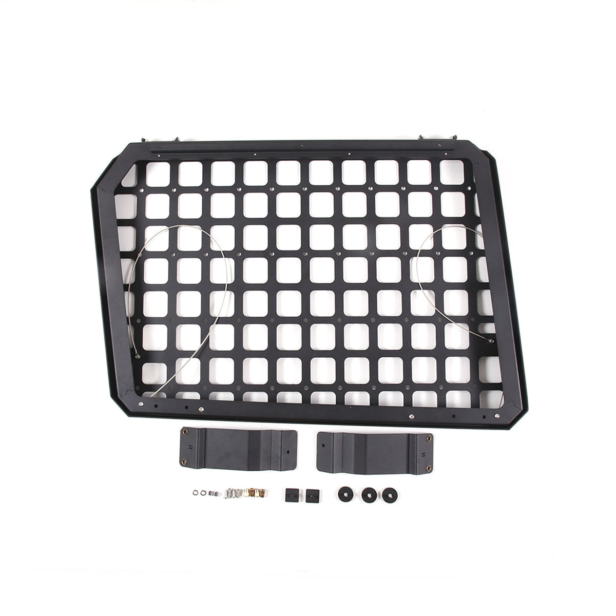 Left & Right Rear Window Molle Panel Rack For Land Rover Discovery 4 LR4 04-16 4