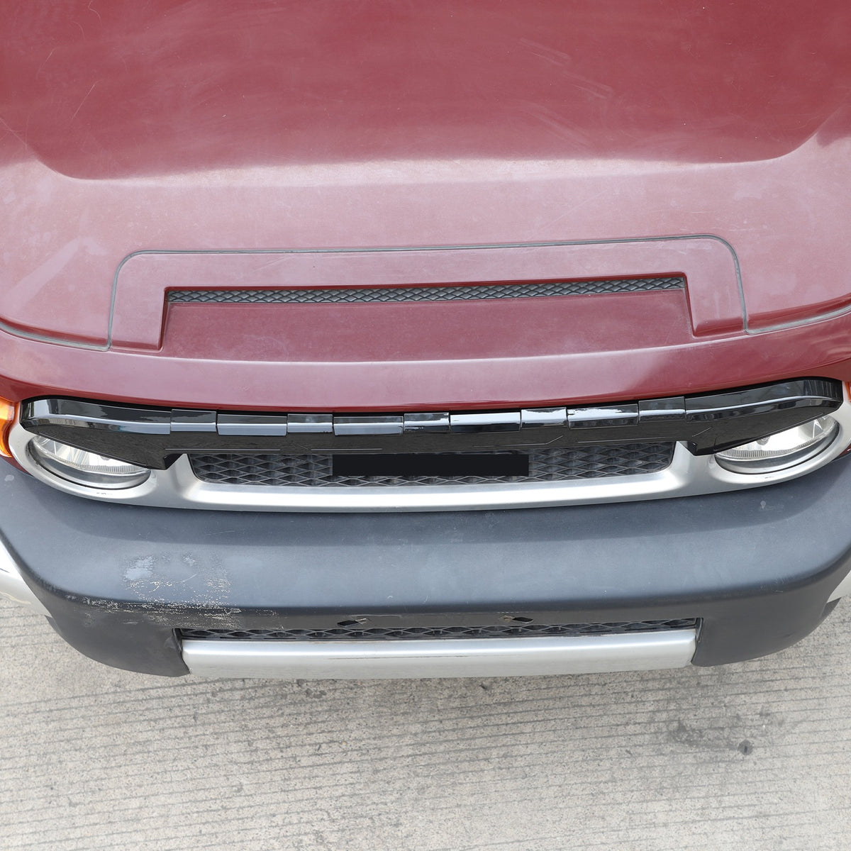Front Grille Headlight Upper Molding Trim For Toyota FJ Cruiser 2007-2021 34