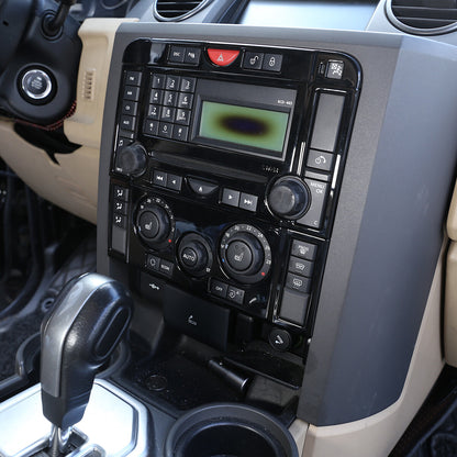 Black ABS Central Control Console Mode Trim For Land Rover Discovery3 04-09 5