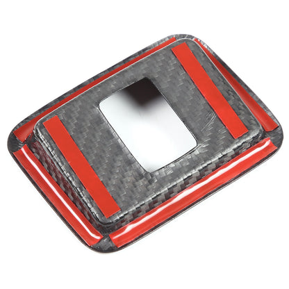 Real Carbon Fiber Inner Tailgate Switch Trim Cover For Range Rover Vogue 23+ 16