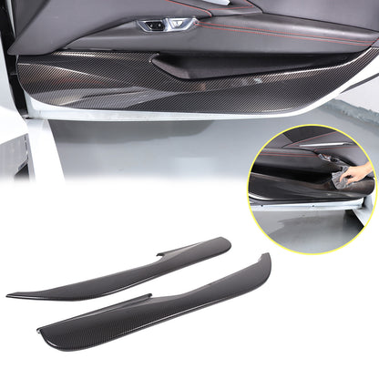 Carbon Fiber ABS Interior Full Decor Cover Trim Kit For Corvette C8 2020-2025 - Styles 46-50 8
