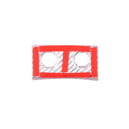 Red Real Carbon Fiber Center Interior Set Cover Trim Kit For Ferrari 458 2011-16 56
