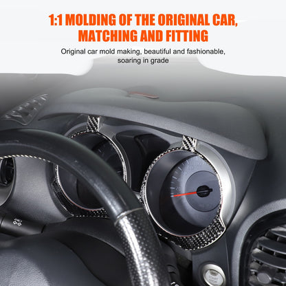 Soft Carbon Fiber Interior Center Console trim Sticker For Nissan Juke 2011-2019 115
