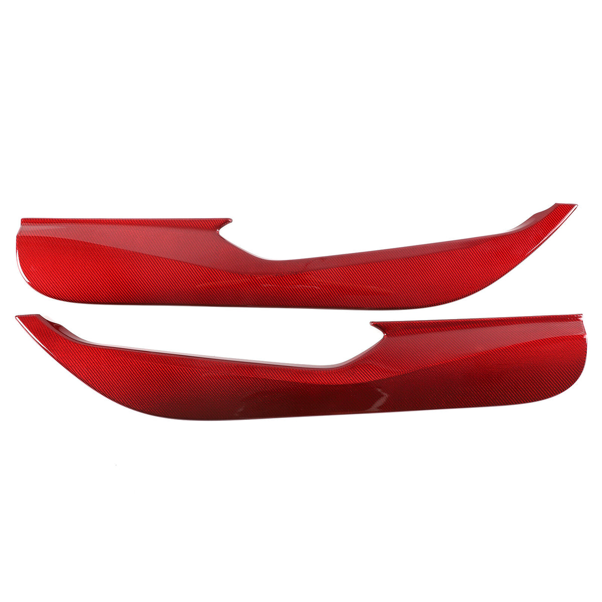 Red Real Carbon Fiber Interior Trim for Corvette C8 20-25 209
