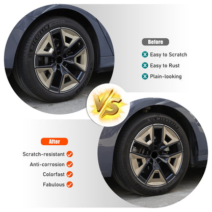 Replacement Car Wheel Edge Decor trim Cover For BMW 5 Series G60 2024+ 7