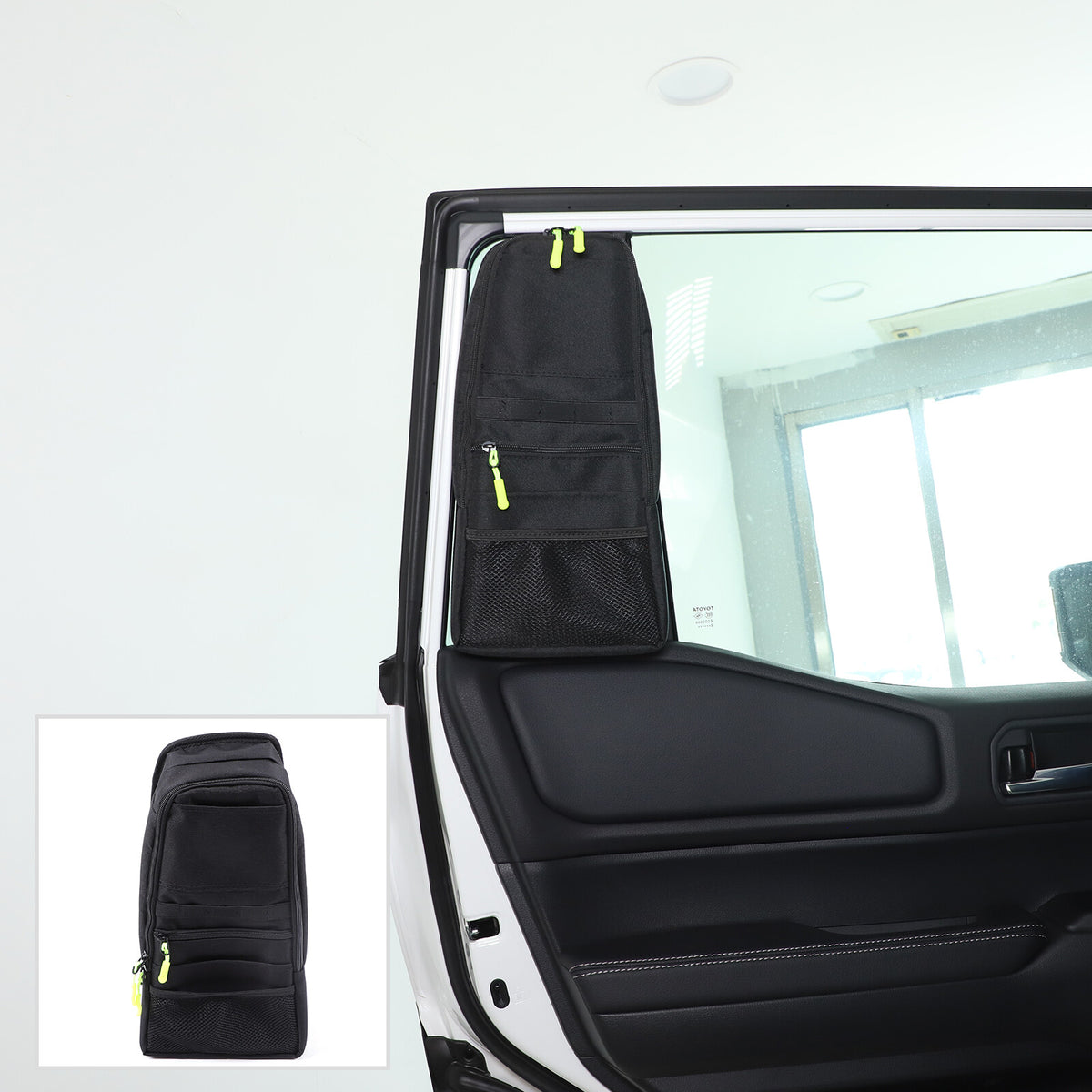 Second Row L& R Side Window Storage Bag For Toyota Land Cruiser LC250 2024+ 5