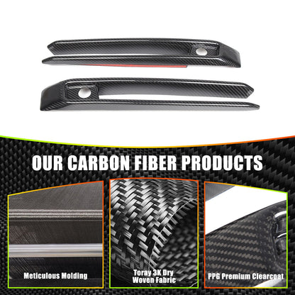 Real Carbon Fiber Front Fog Light Trim For Benz G-Class W464 G63 2019-2024 20