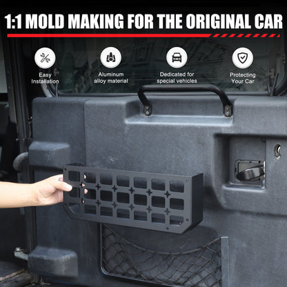 Tailgate Molle Panel Storage Basket For Land Rover Defender L316 2004-2018 43