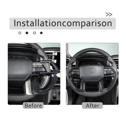 ABS Carbon Fiber Interior Set Cover Trim Kit For Toyota Tundra Sequoia SR 22+ - Styles 1-5 177