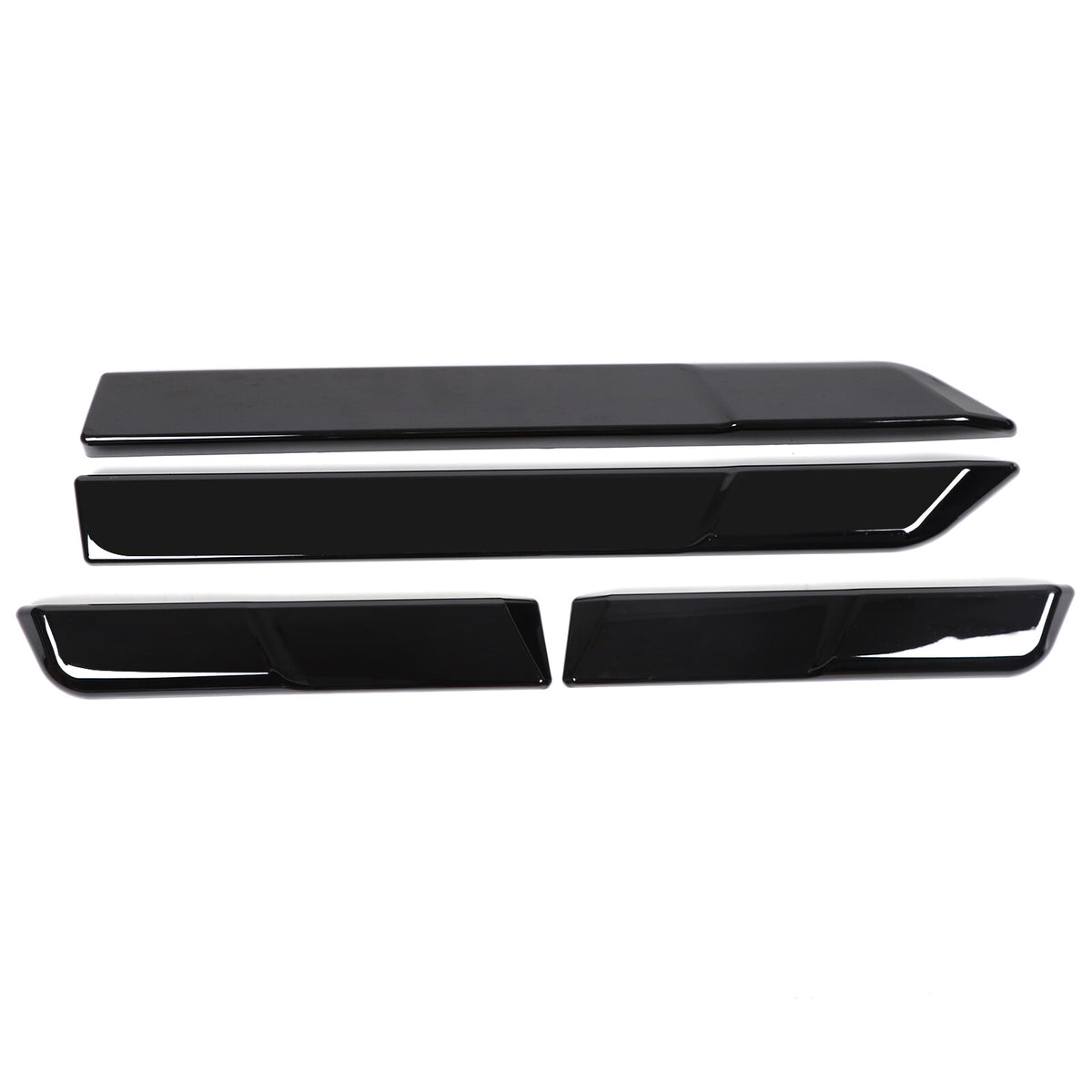Glossy black Body Side Door Moulding Cover Trim For Toyota Land Cruiser LC250 24 7
