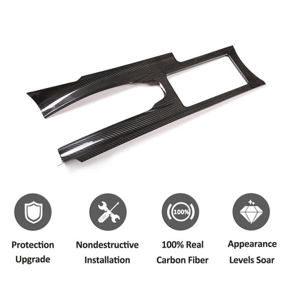 Real Carbon Fiber for Nissan GTR R35 Central Console Gear Shift Panel Cover 11
