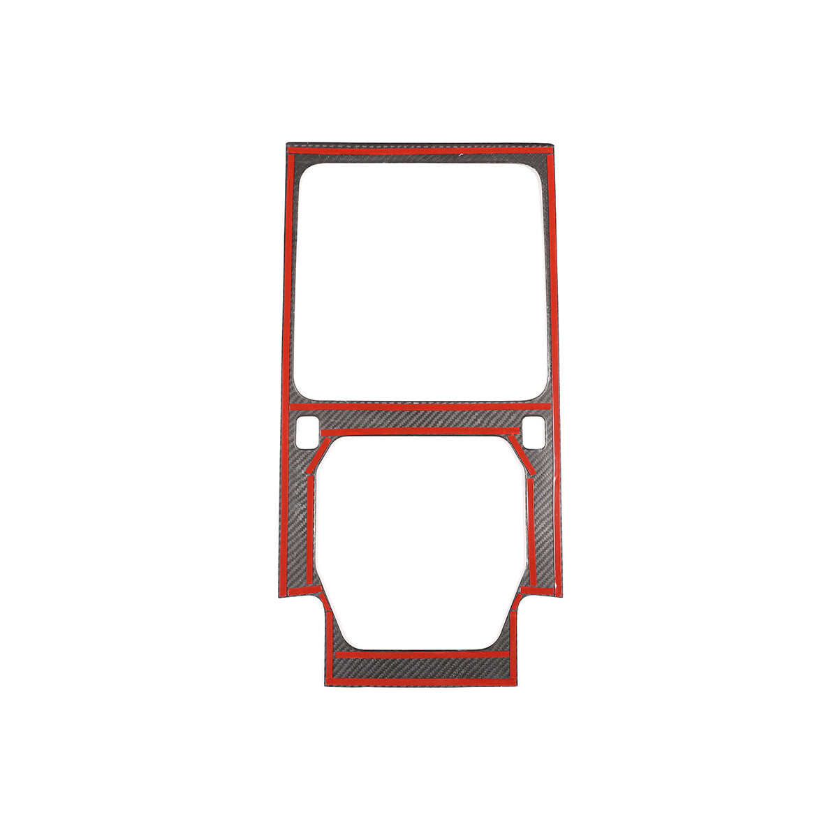 Forged Carbon Fiber For LR Defender 110 90 2020-2023 Cup Holder Panel Trim Cover 9