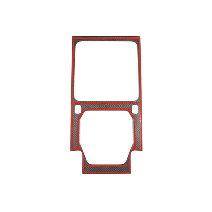 Forged Carbon Fiber For LR Defender 110 90 2020-2023 Cup Holder Panel Trim Cover 9