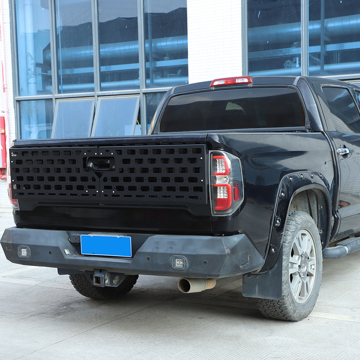 Rear Bed Molle Panel Truck Bed Tailgate Molle Panel For Toyota Tundra 2014-2021 6