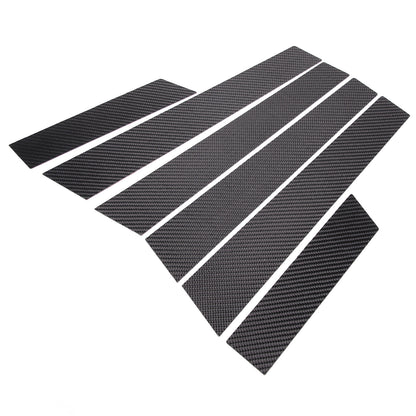Real Carbon Fiber B-Pillar Panel Decal Trim For Subaru Crosstrek GU 2024+ 17