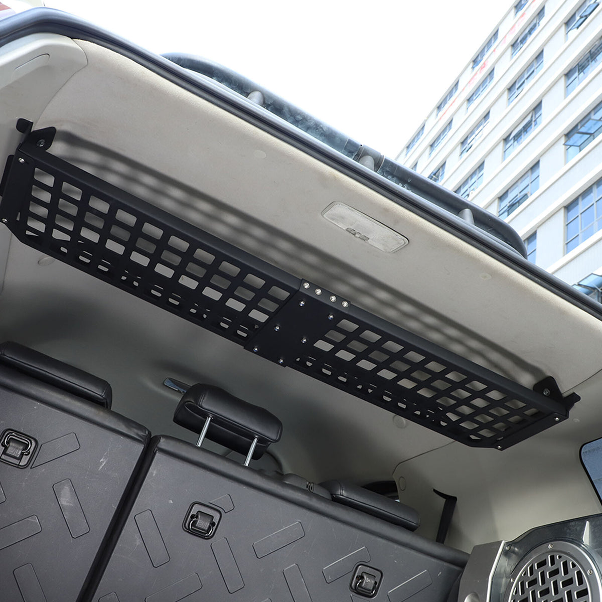 Modular Storage Overhead Molle Panel Rear Trunk Shelf for Toyota FJ Cruiser 07+ 8