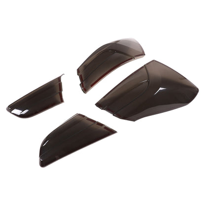 Smoked Rear Tail Light Guard Cover Trim For Maserati Ghibli 2021-24 US 15
