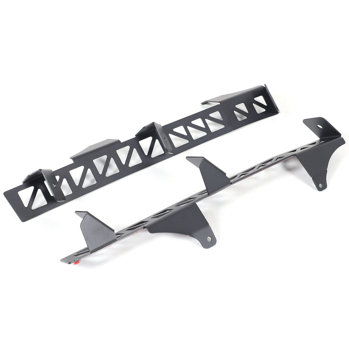 Carbon Steel A-Pillar LED Light Bar Mount Bracket For Hummer H3 2005-2009 3
