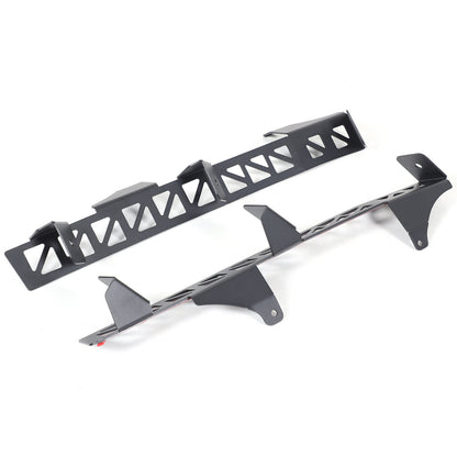 Carbon Steel A-Pillar LED Light Bar Mount Bracket For Hummer H3 2005-2009 3