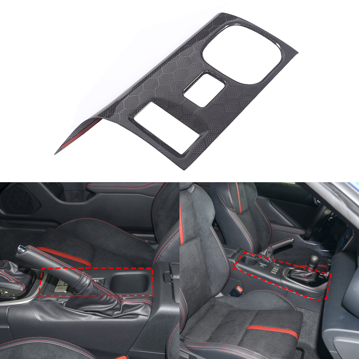 Honeycomb Seat Adjustment Heating Button Cover For Subaru BRZ Toyota GR86 AT 22+ 12