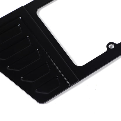 Alloy Rear License Plate Filler Trim Cover For Corvette C8 Stingray Z51 20+ 22