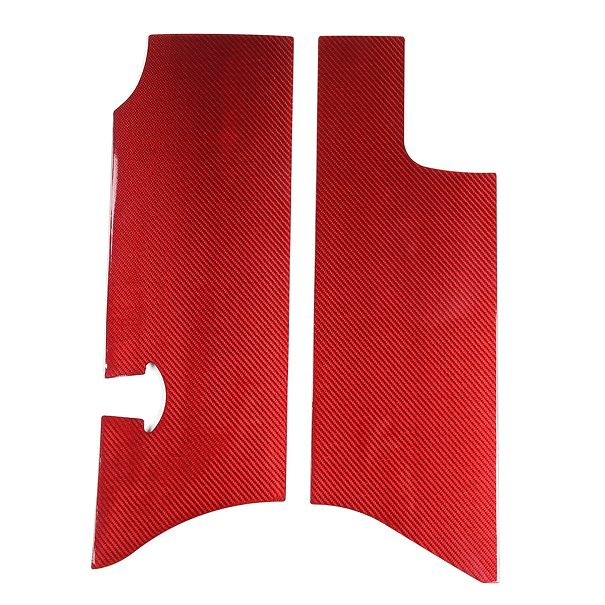 Red Real Carbon Fiber Engine hood Protection Cover Trim for corvette C6 05-13 11