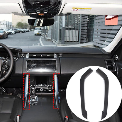 Carbon Fiber ABS Console Side Trim Strip For LR Range Rover Sport L494 18-22 8