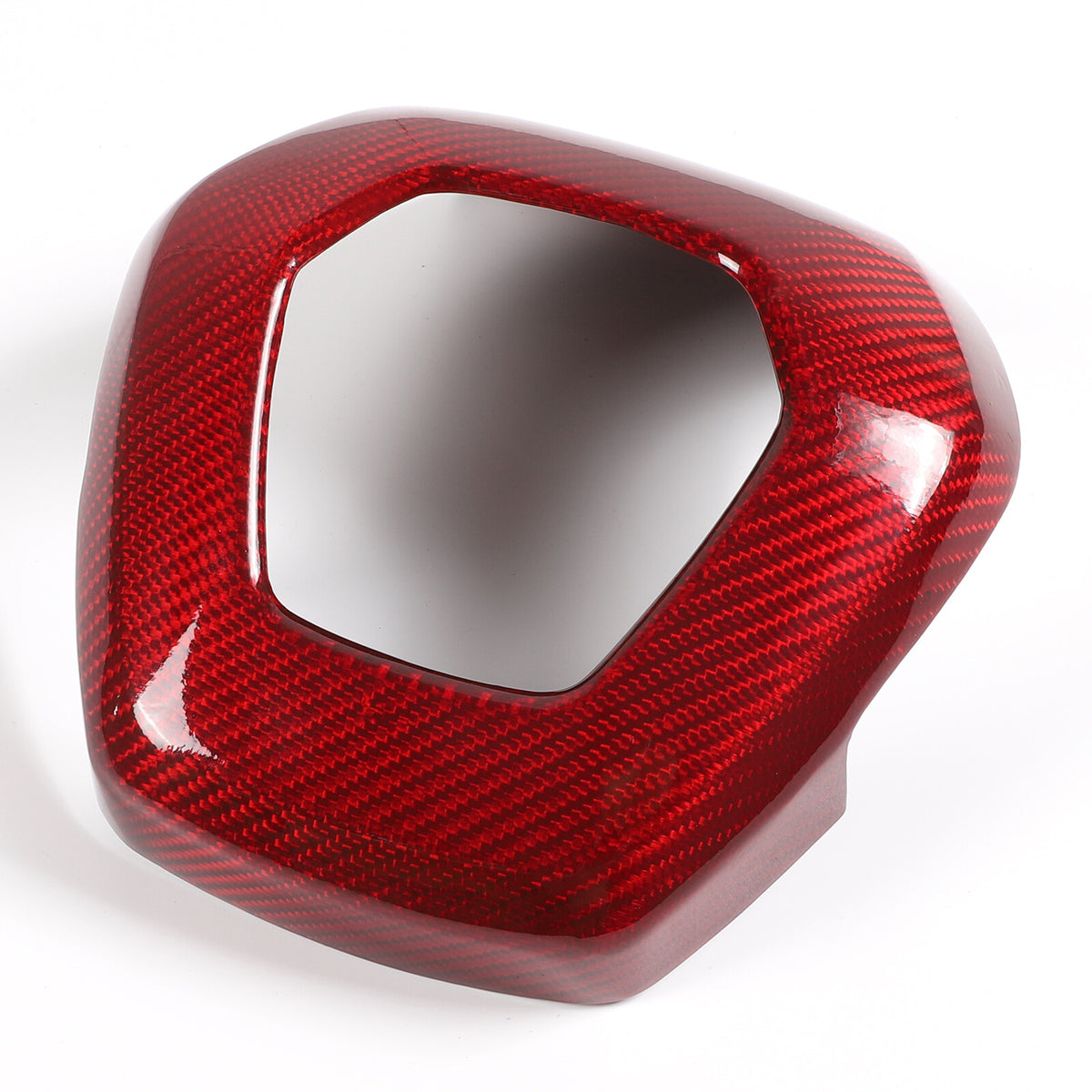 Red Real Carbon Fiber Full Interior Set Decor Trim Kit for Corvette C8 20-25 211