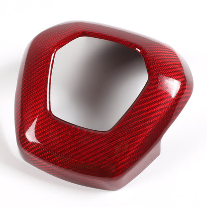 Red Real Carbon Fiber Full Interior Set Decor Trim Kit for Corvette C8 20-25 211