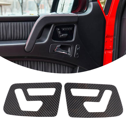 Real Carbon Fiber Seat Adjustment Switch Frame For Benz G-Class W463 2013-2018 2